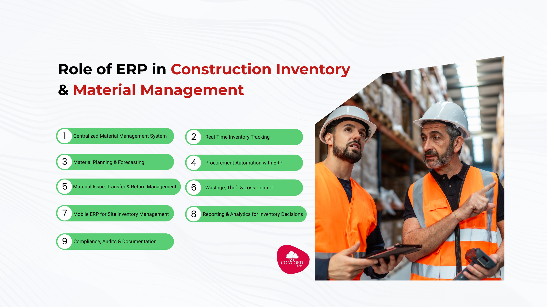 Construction Inventory & Material Management ERP