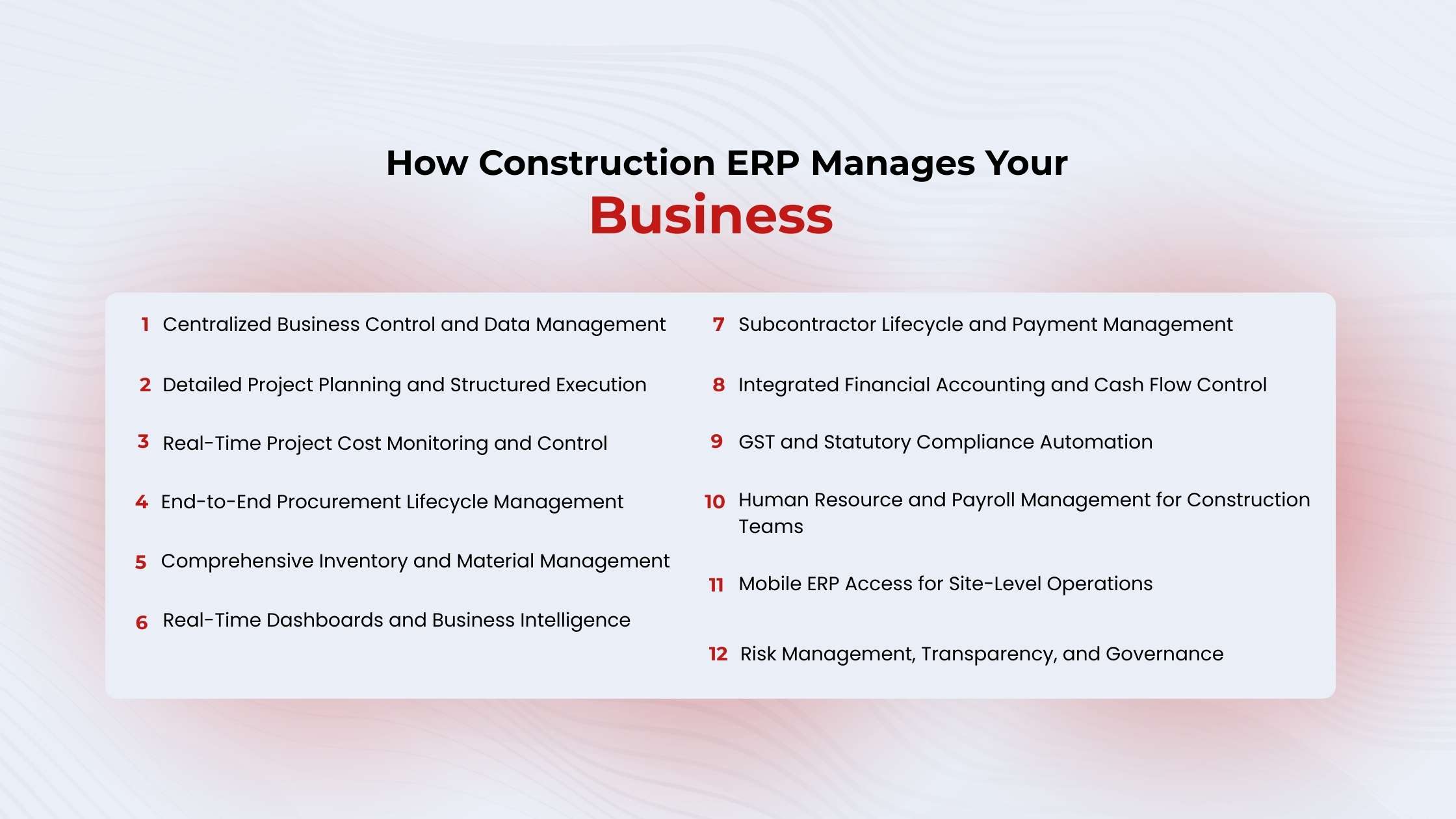 How Construction ERP Manages Your Business in 2026